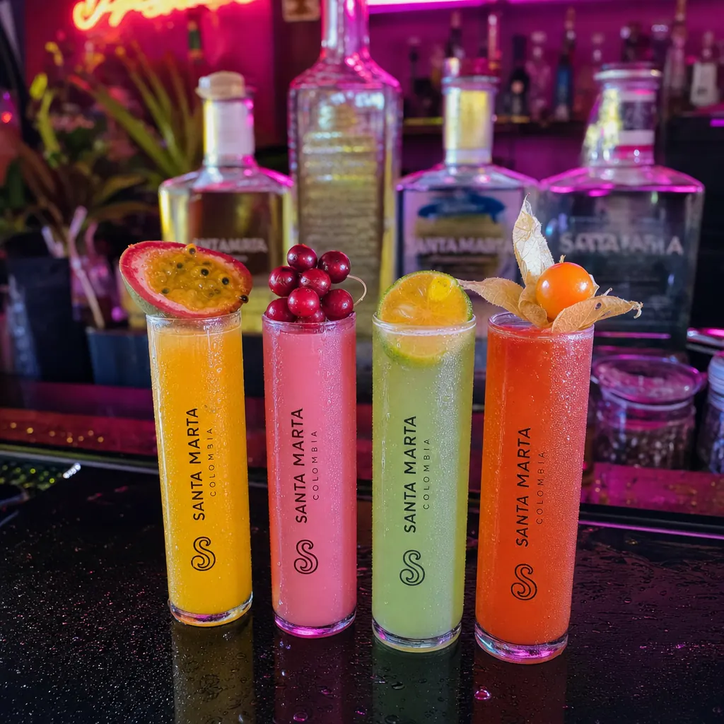 Be Vida Vital tube cocktail shots